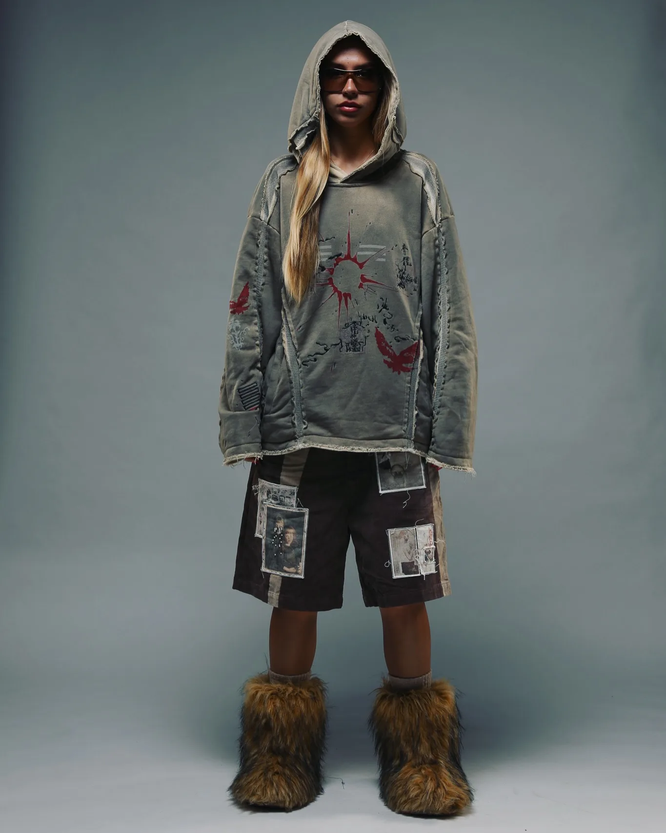 Sophia hooded editorial styling
