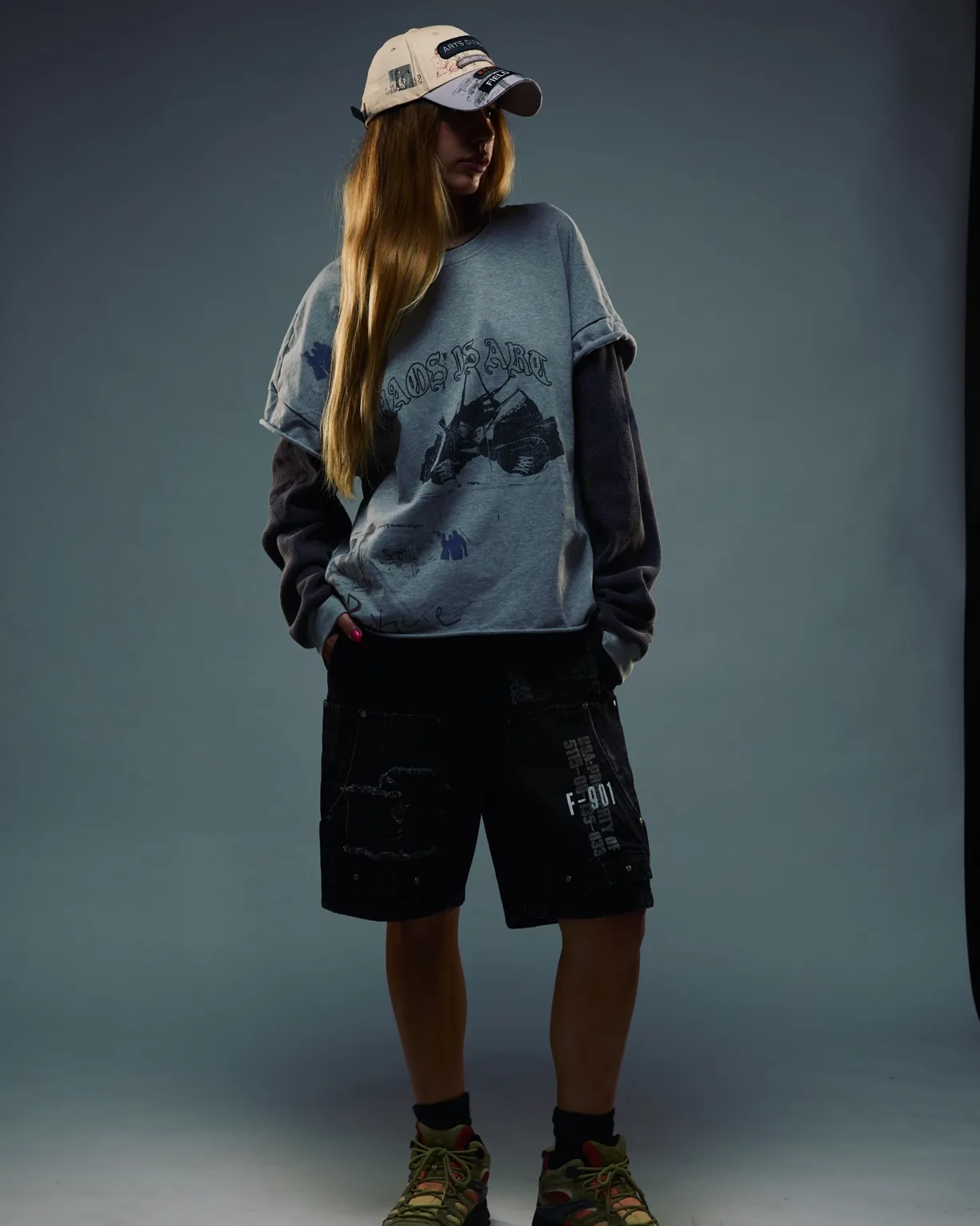 Sophia studio streetwear portrait