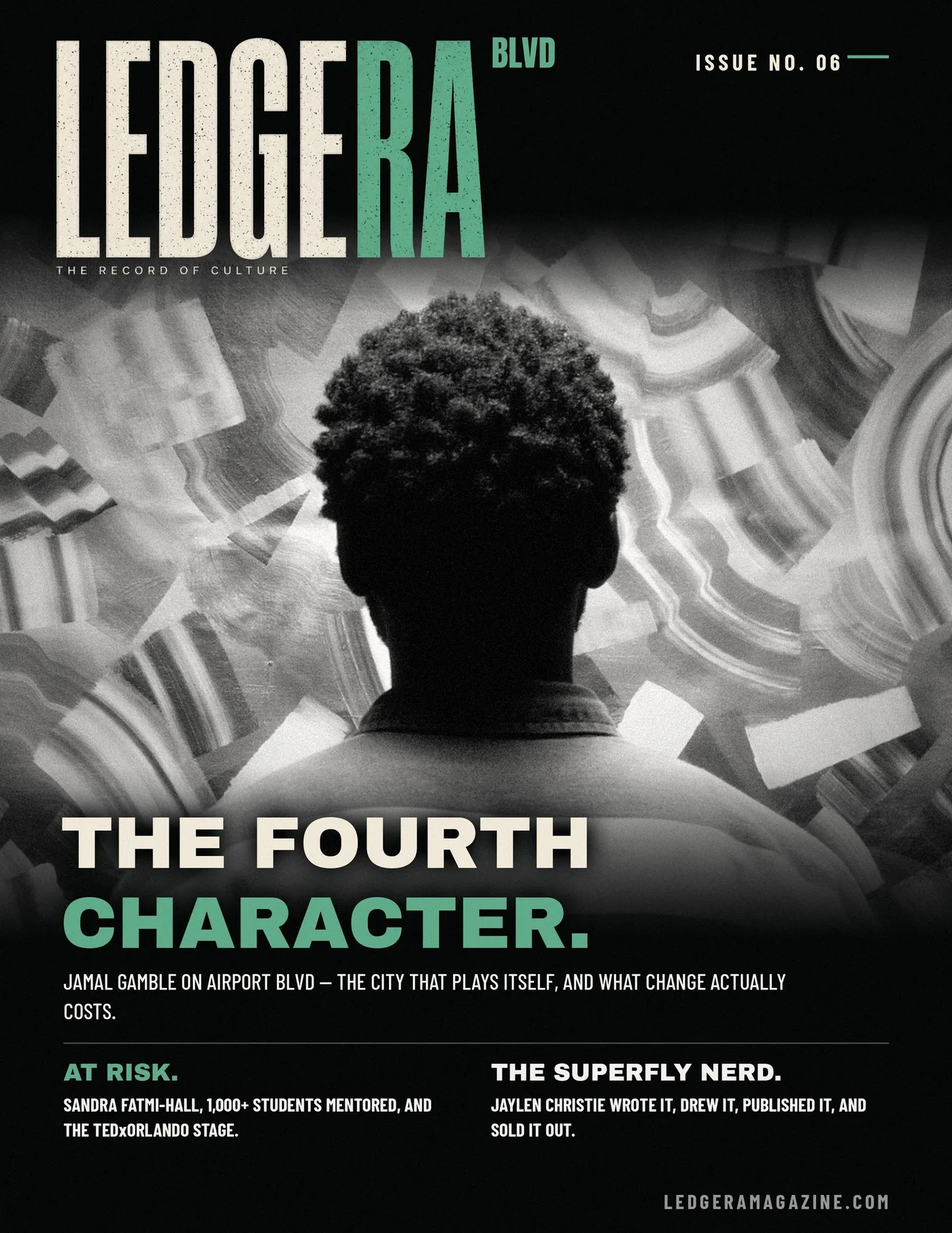 LEDGERA Issue 06 cover: The Fourth Character