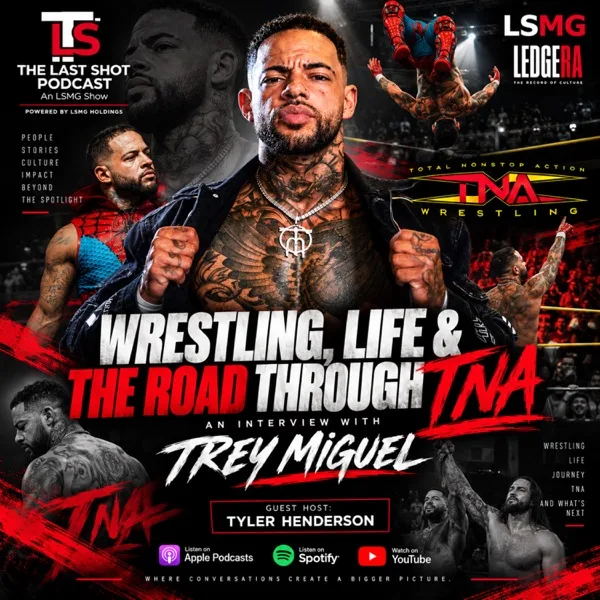 Ringside episode artwork: Trey Miguel
